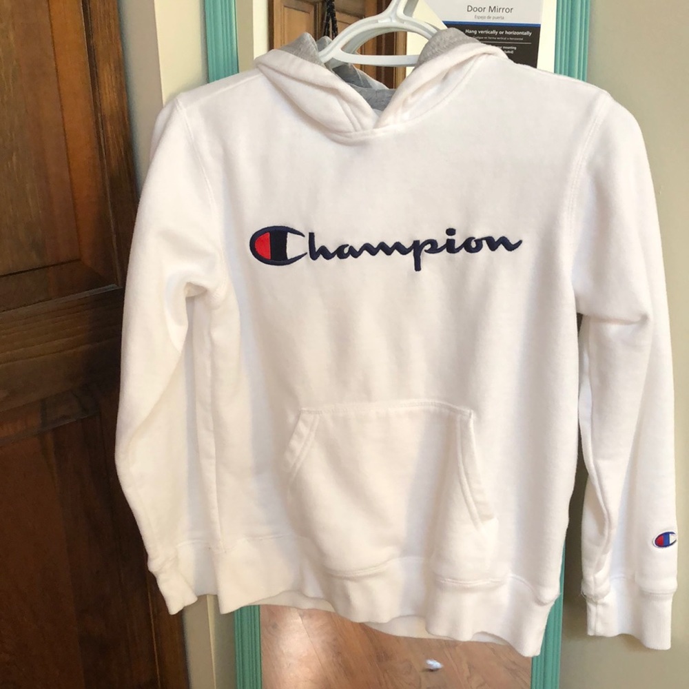 White Champion Sweatshirt